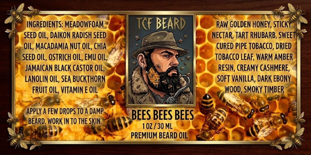 Bees Bees Bees Beard Oil