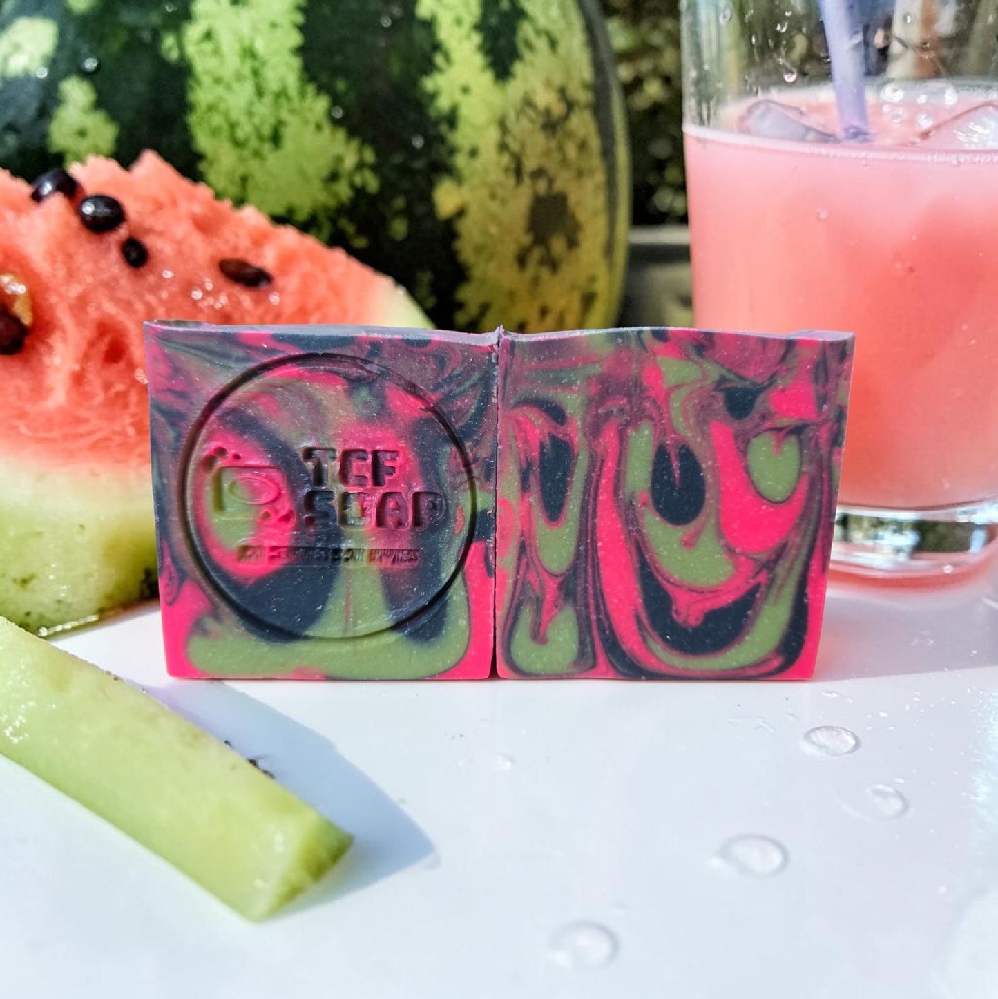 Pink Melon Agua Fresca Goat Milk Bar