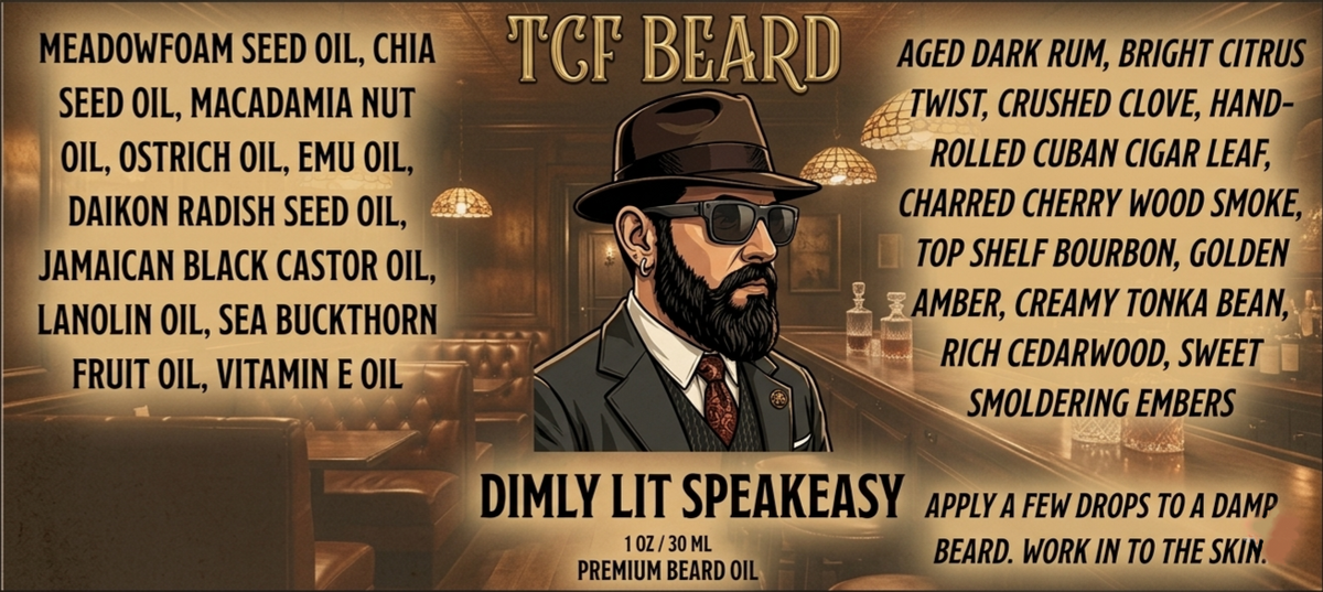 Dimly Lit Speakeasy Beard Oil