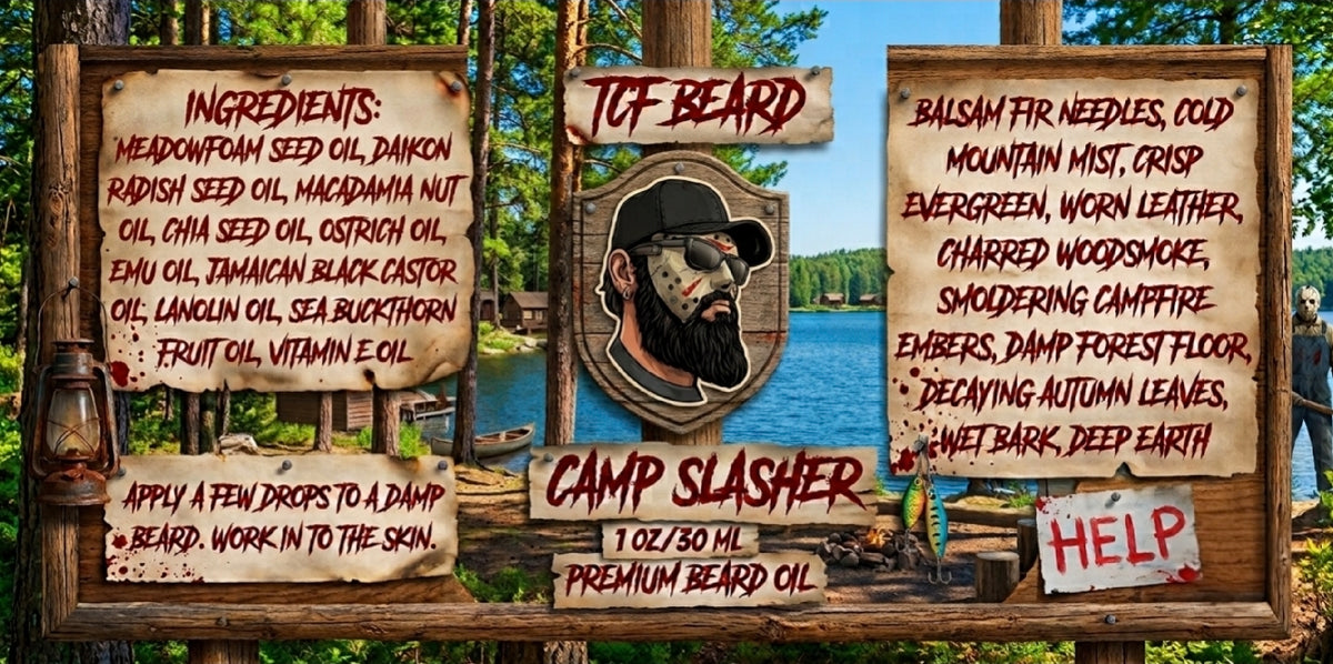 Camp Slasher Beard Oil