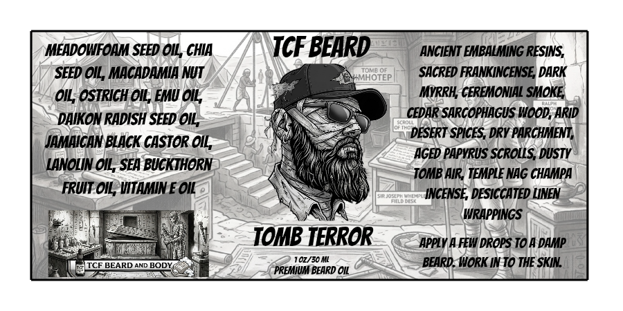 Tomb Terror Beard Oil