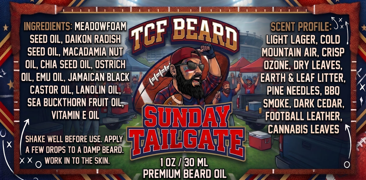 Sunday Tailgate Beard Oil