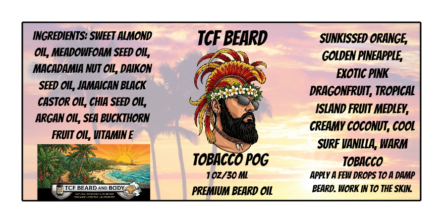 Tobacco POG Beard Oil