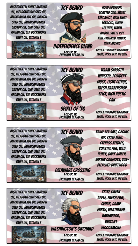 1776 Beard Oil Bundle (Only Available In July)