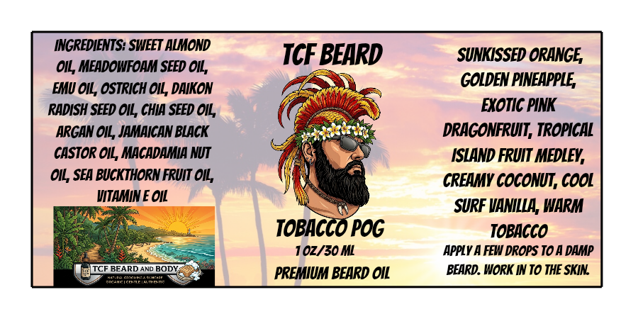 Tobacco POG Beard Oil
