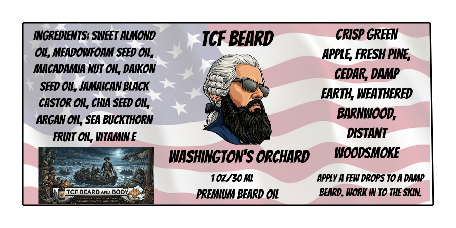 Washington's Orchard Beard Oil (Only Available In July)