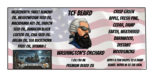 Washington's Orchard Beard Oil (Only Available In July)