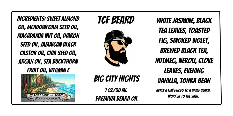 Big City Nights Beard Oil