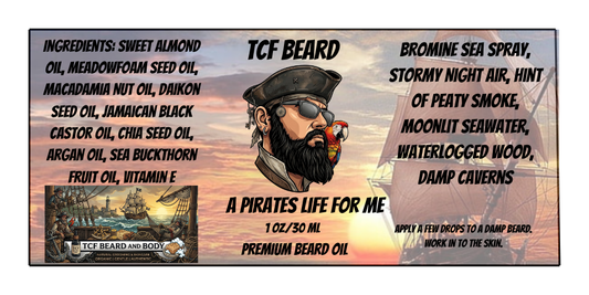 A Pirate's Life For Me Beard Oil