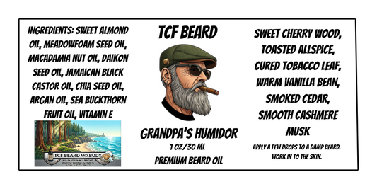 Grandpa's Humidor Beard Oil