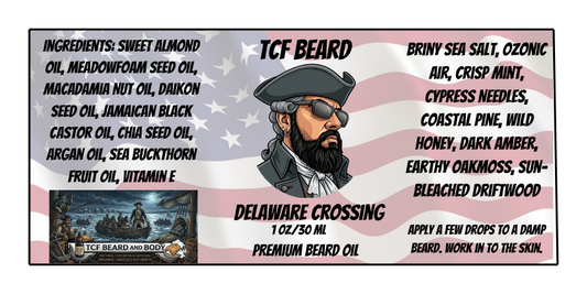 Delaware Crossing Beard Oil (Only Available In July)