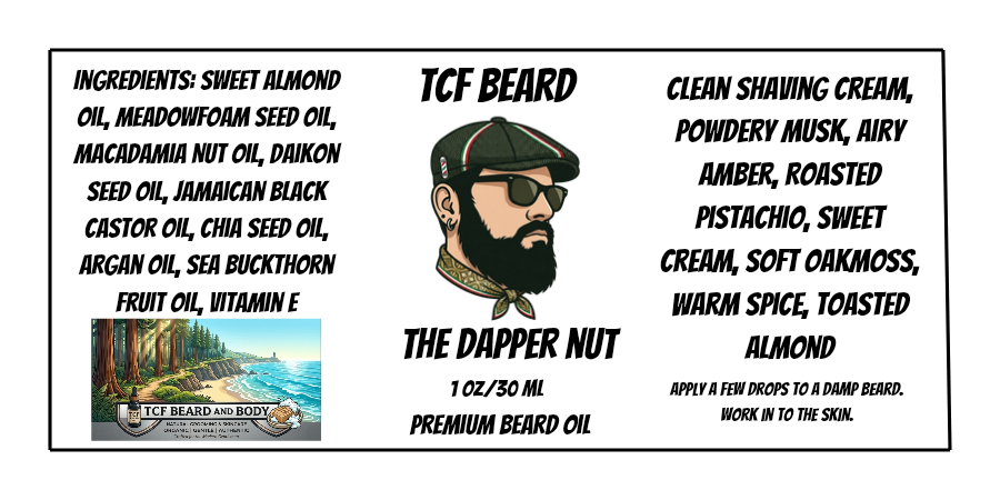The Dapper Nut Beard Oil